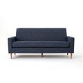 Dark Blue Upholstered Fabric 3 Seater Sofa K76794