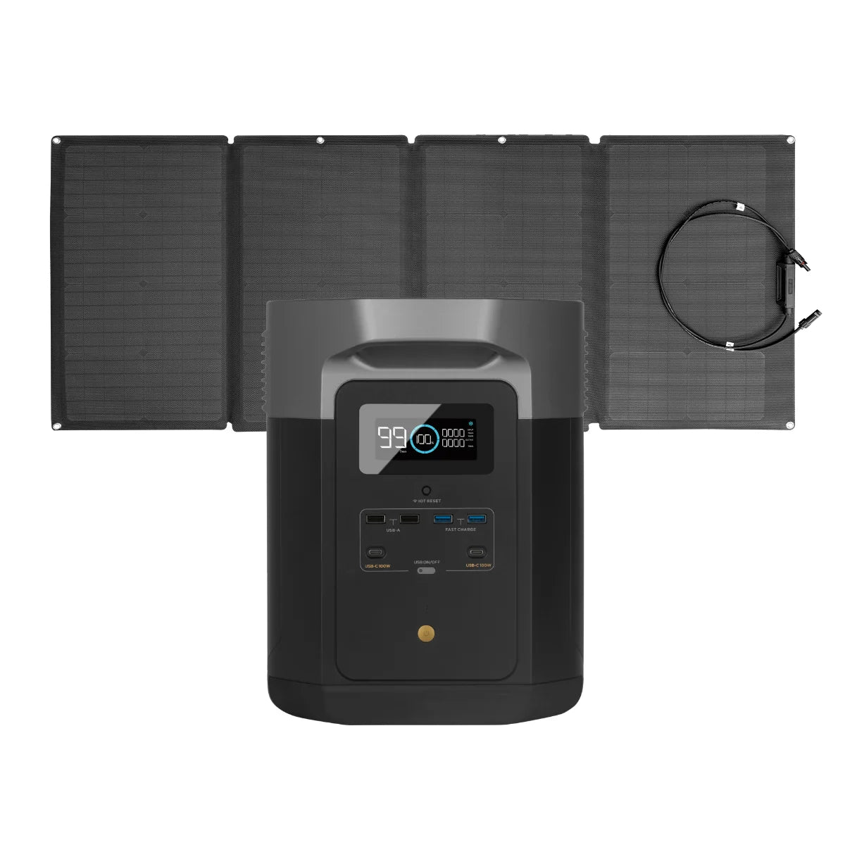 Portable Power Station and Solar Panel O9034