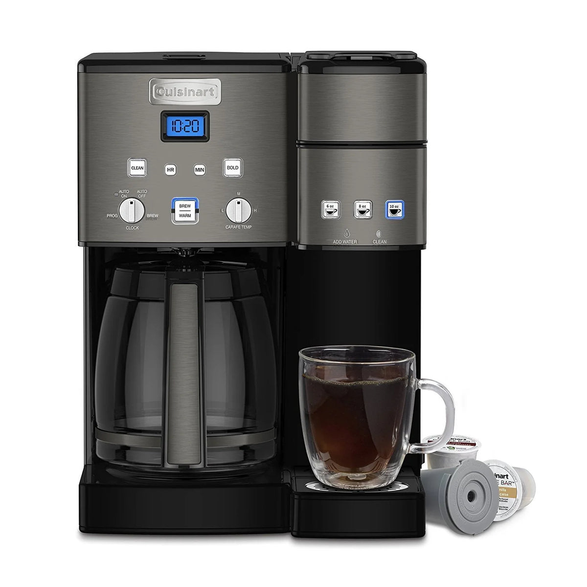 12 Cup Coffeemaker and Single-Serve Brewer V331