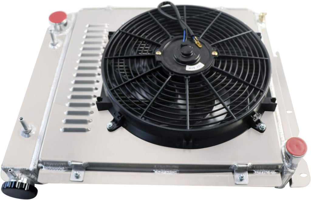 4 Row All Aluminum Radiator with Shroud Fan Z1133