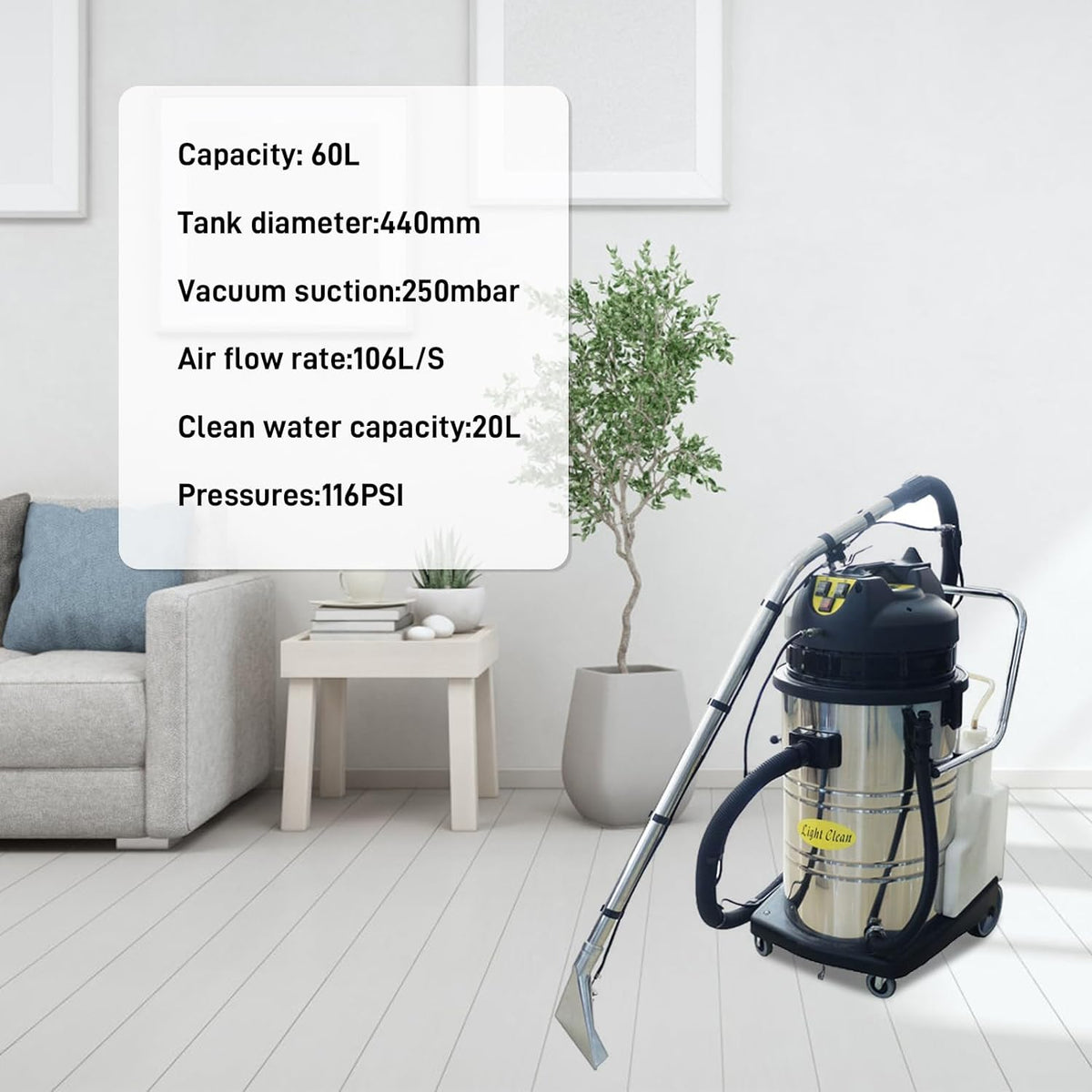 3 in 1 Portable Wet Dry Vacuum Cleaner W452