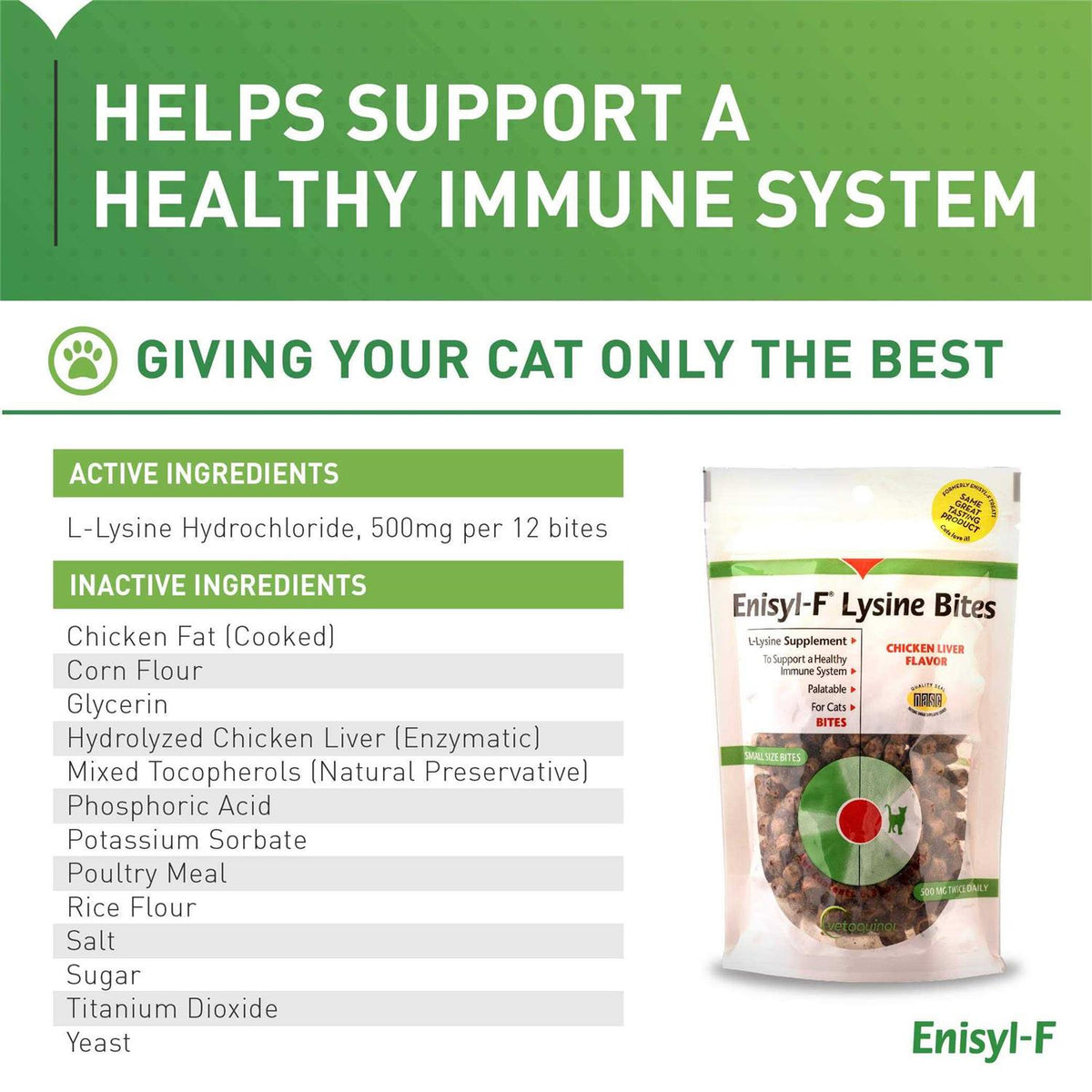 L-Lysine Chews for Cats J4014