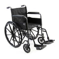 Lightweight Steel Wheelchair Fixed Armrest D182