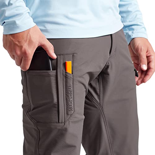 Relaxed Fit Lightweight Water Resistant Cargo Pants with 4-Way Stretch T443457