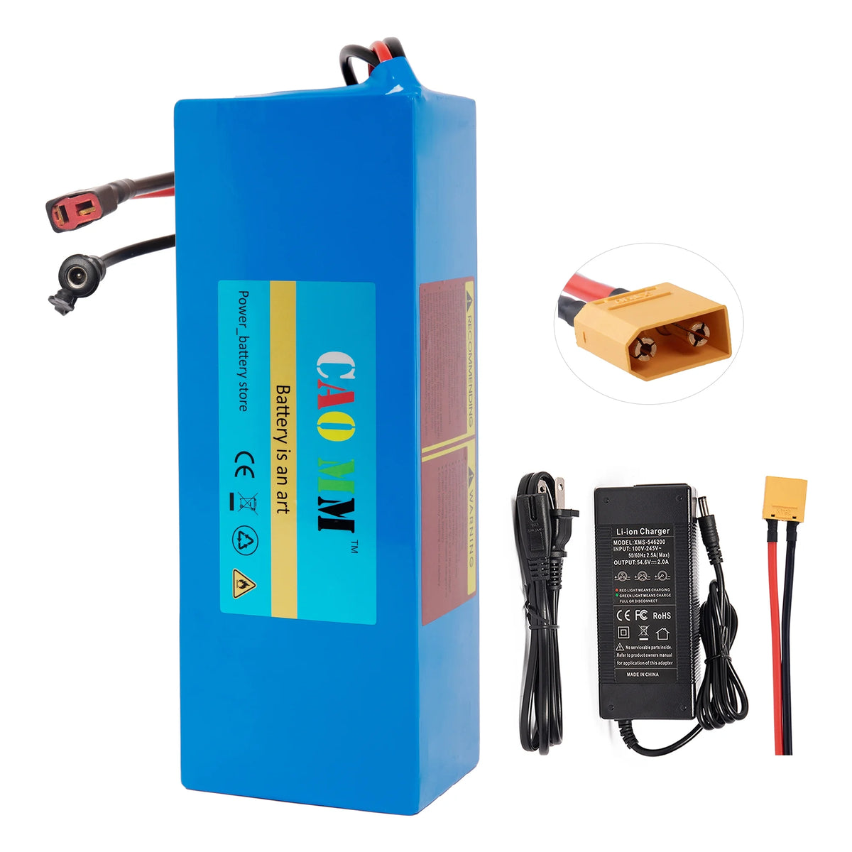 48V 8Ah Lithium Ebike Battery with Charger H2680