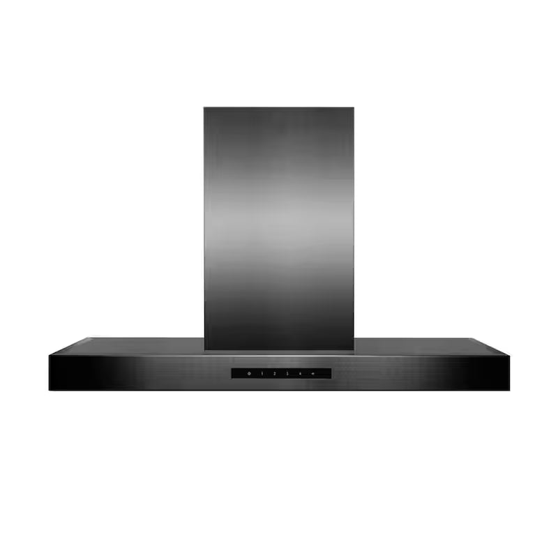 Black Stainless Steel Island Mount Range Hood G41664