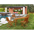 5 Piece Acacia Patio Set B284