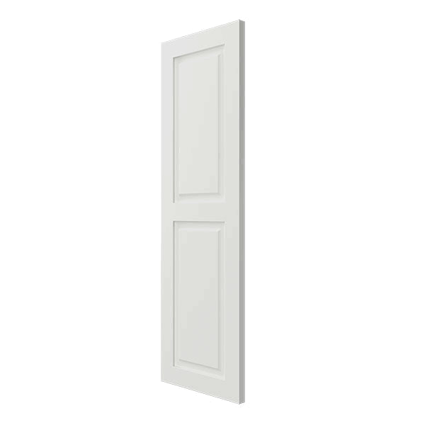 18x22W x 79x22H Exterior Composite Raised Panel Shutters (Per Pair), Unfinished Q5380