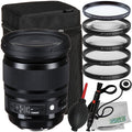 Sigma 24-105mm f/4 DG OS HSM Art Lens Bundle (EF-Mount) 14pc Bundle D359