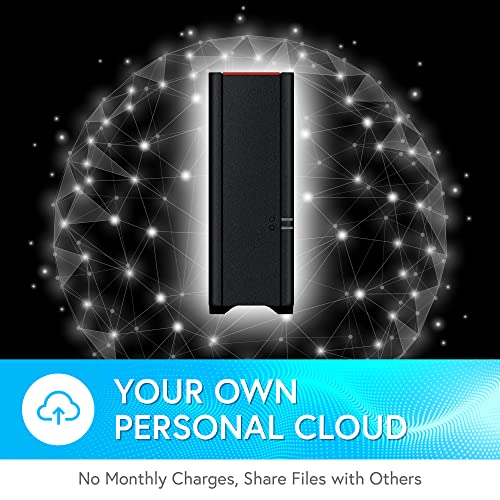 4TB 1-Bay NAS Network Attached Storage with HDD Hard Drives V213867