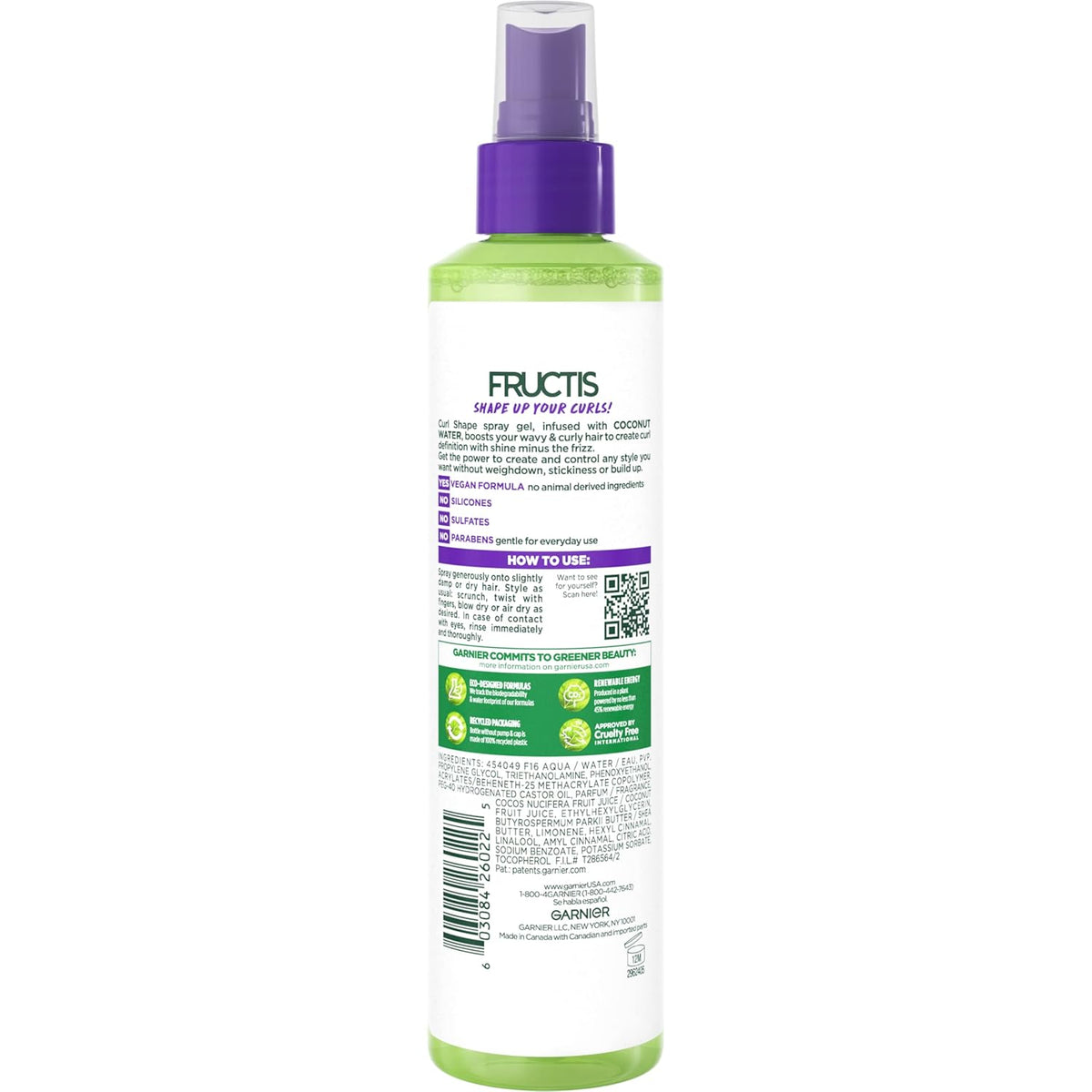 Curl Defining Spray Gel, 8.5 Fl Oz I827
