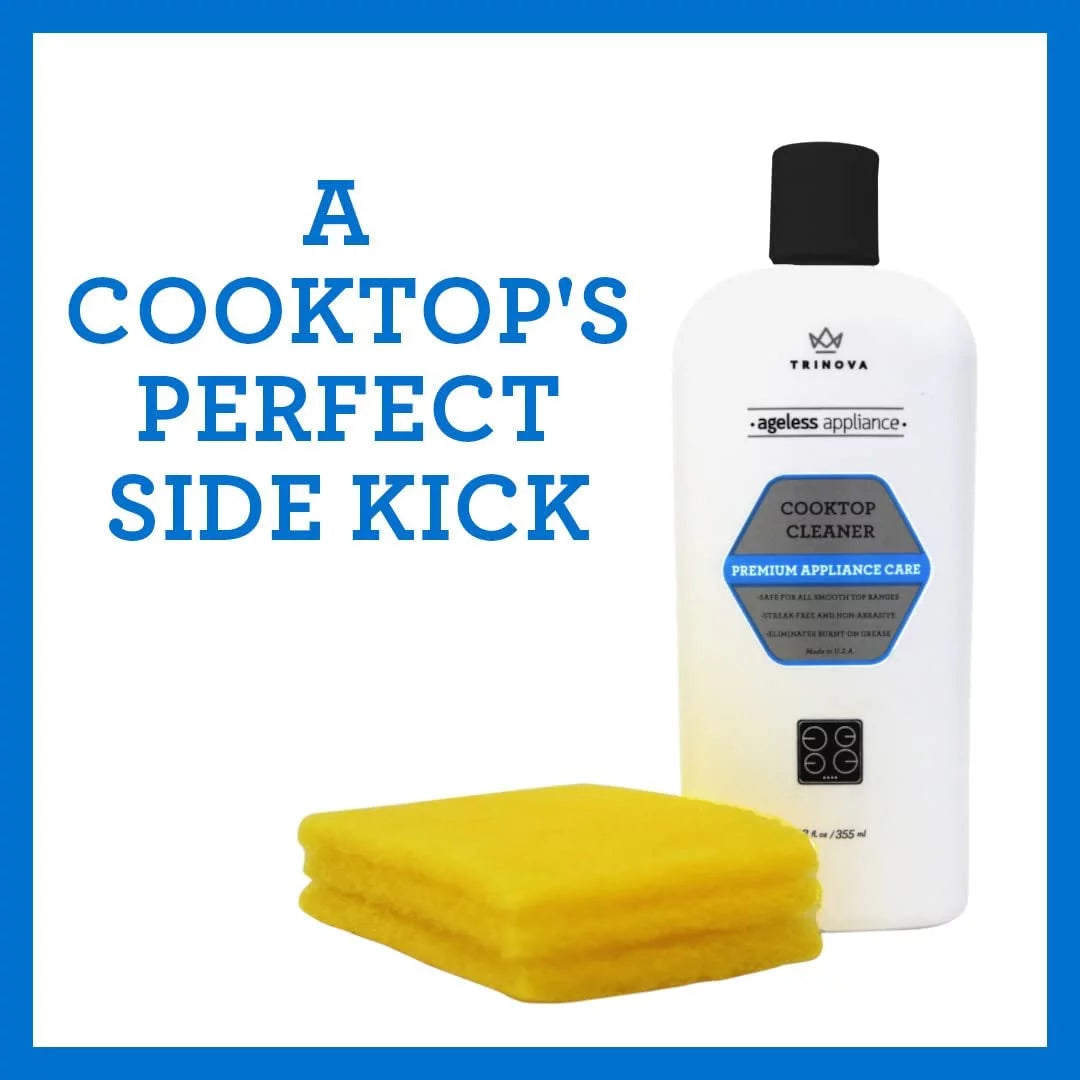 12oz Cooktop Cleaner with Scrubbing Pads M35317
