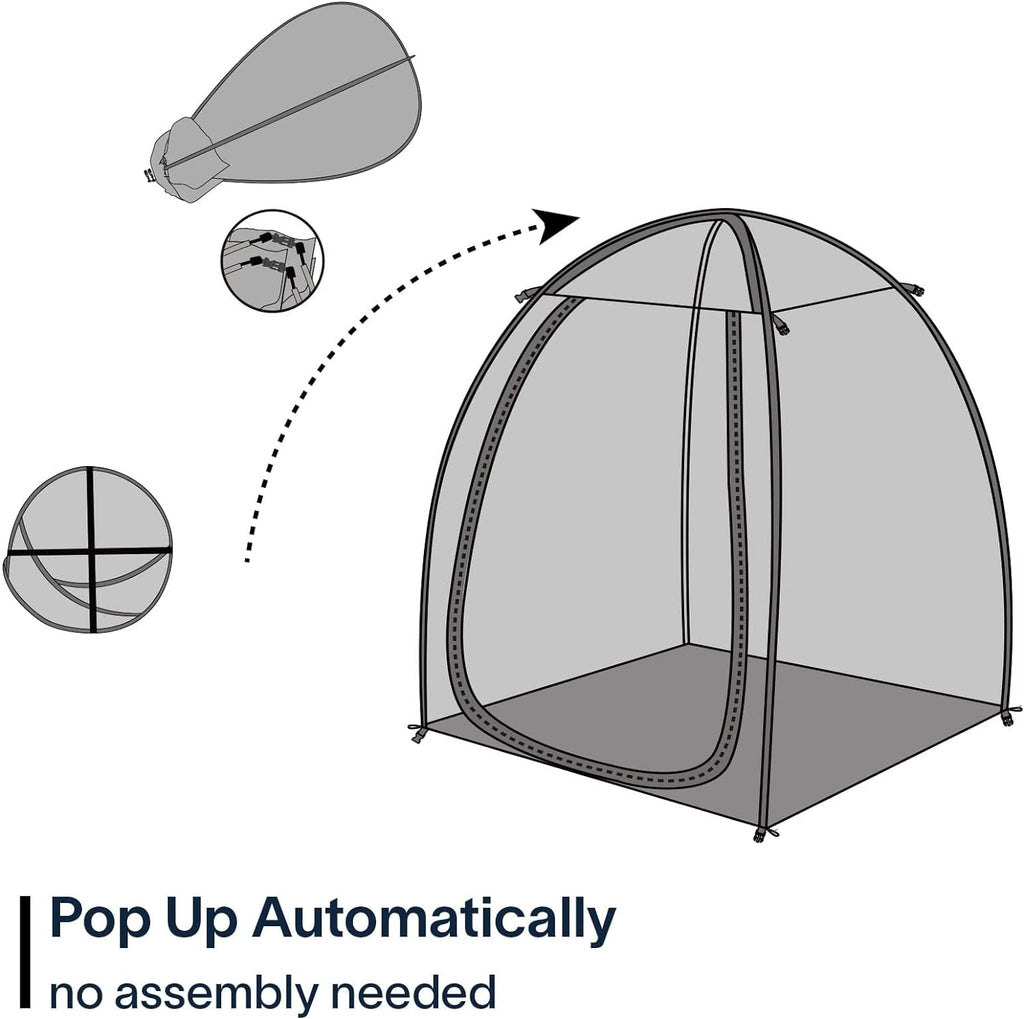 Weatherproof Pop up Bubble Tent D335428
