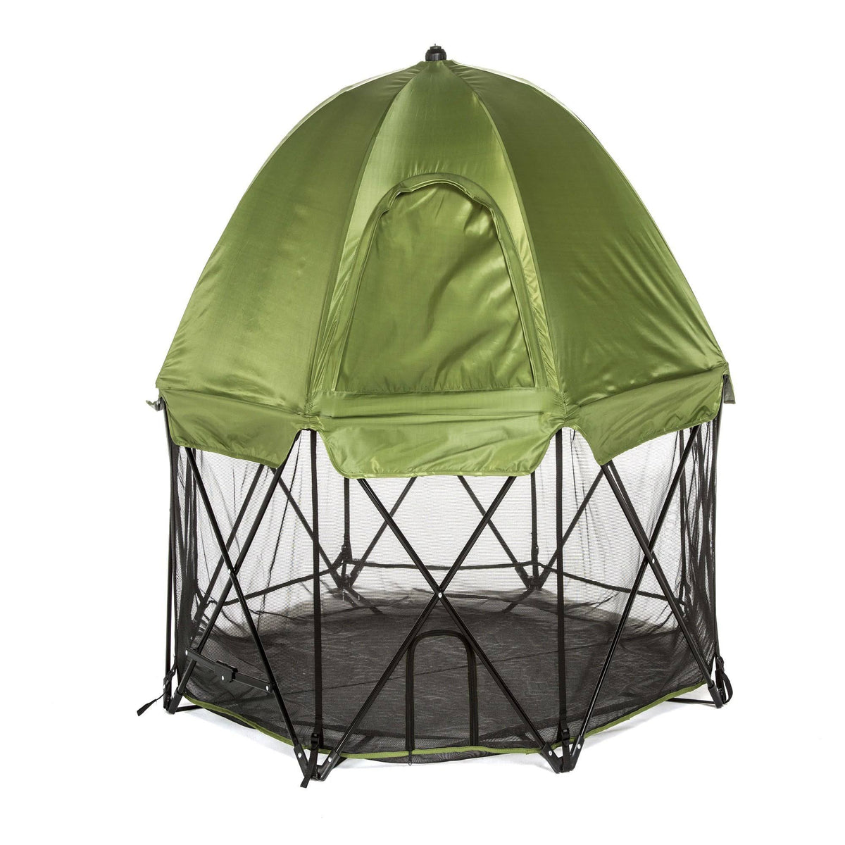 Green Eight Panel Pet Pen with Canopy P95136