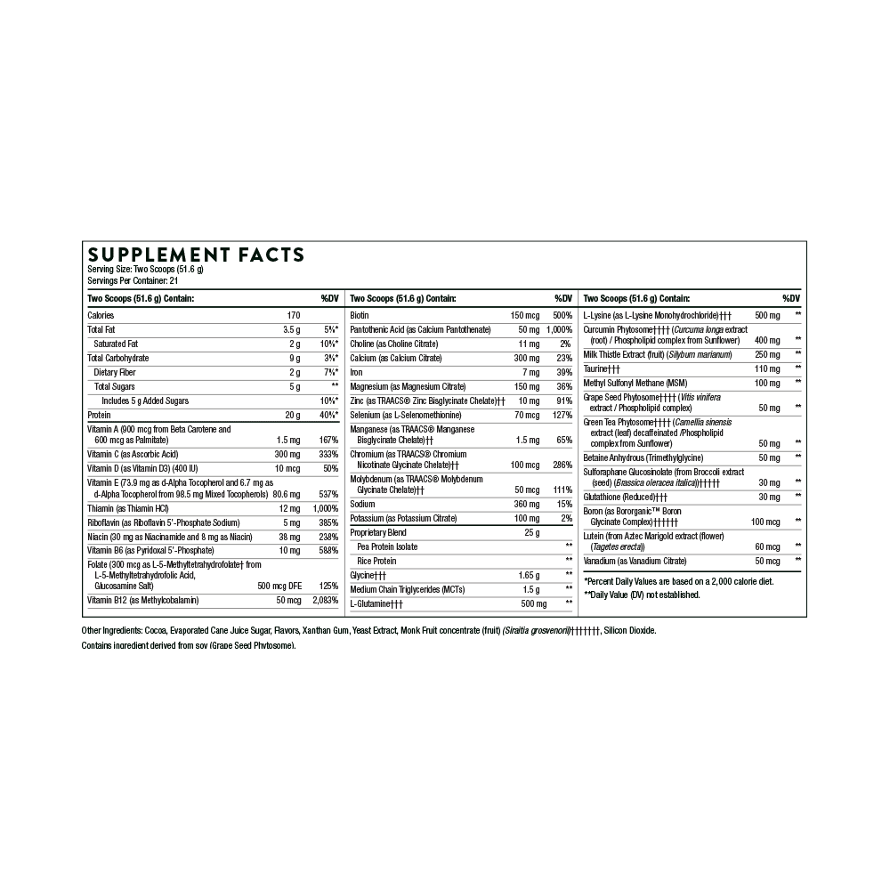 Chocolate Rice and Pea Protein Drink Powder 38.2 Oz Z85009