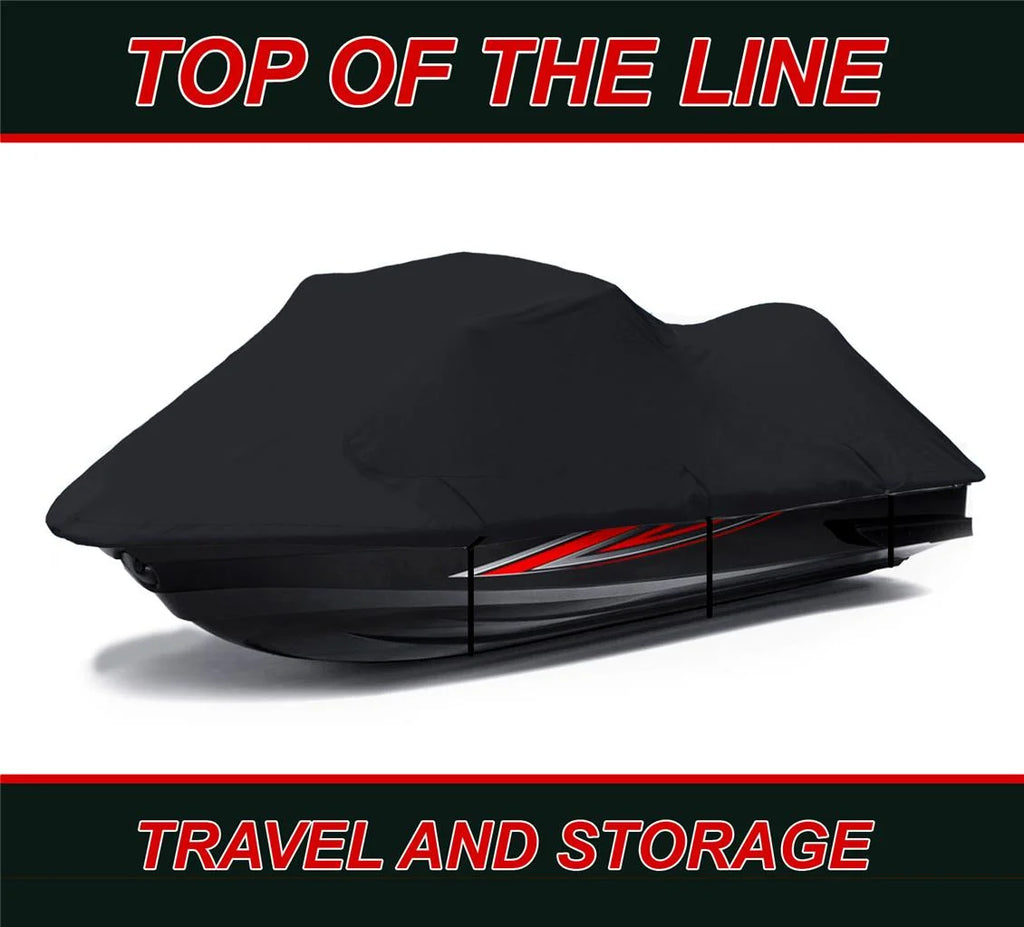Black Jet Ski Cover 2 Seater B7654
