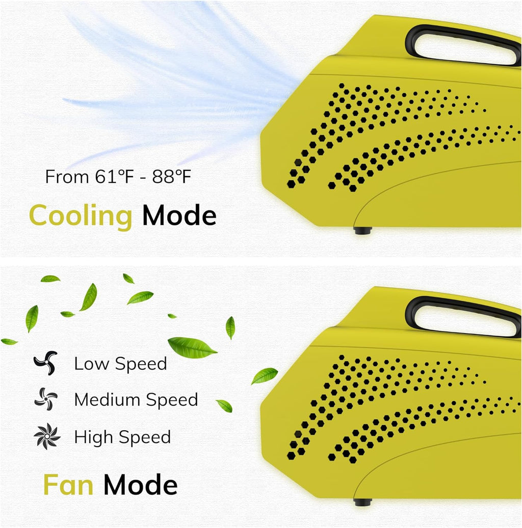 Portable Air Conditioner with 3-Speed Fan E353