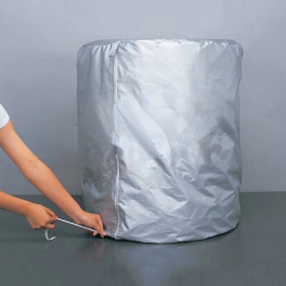 Tire Storage Cover for 4 Tires Stacked Large 210D Oxford Cloth Foldable Adjustable Bag M14160