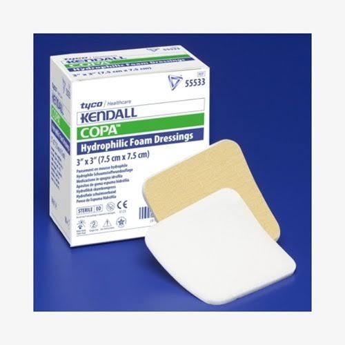 Hydrophilic Foam Dressing 4x4x22 Case of 50 V265973