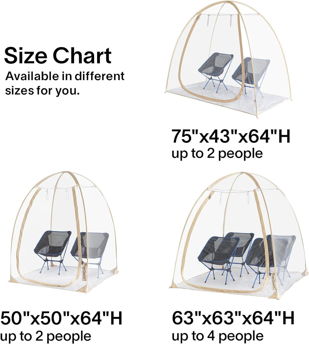 Weatherproof Pop up Bubble Tent D335428