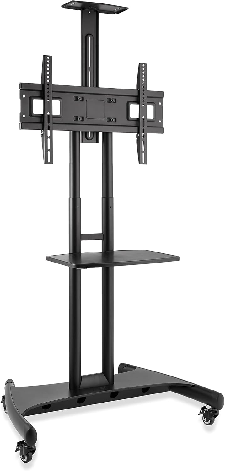 Rolling TV Cart Mobile TV Stand for 40-65 inch Flat Screen N58569