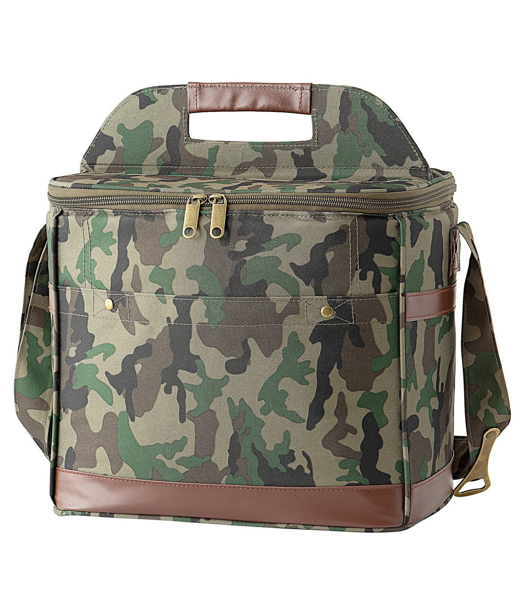 Green 12 Pack Camo Cooler D22929
