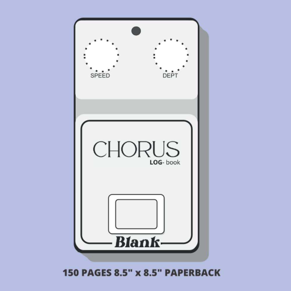 Chorus Pedal Preset Notebook Guitar Effects Stomp U35718
