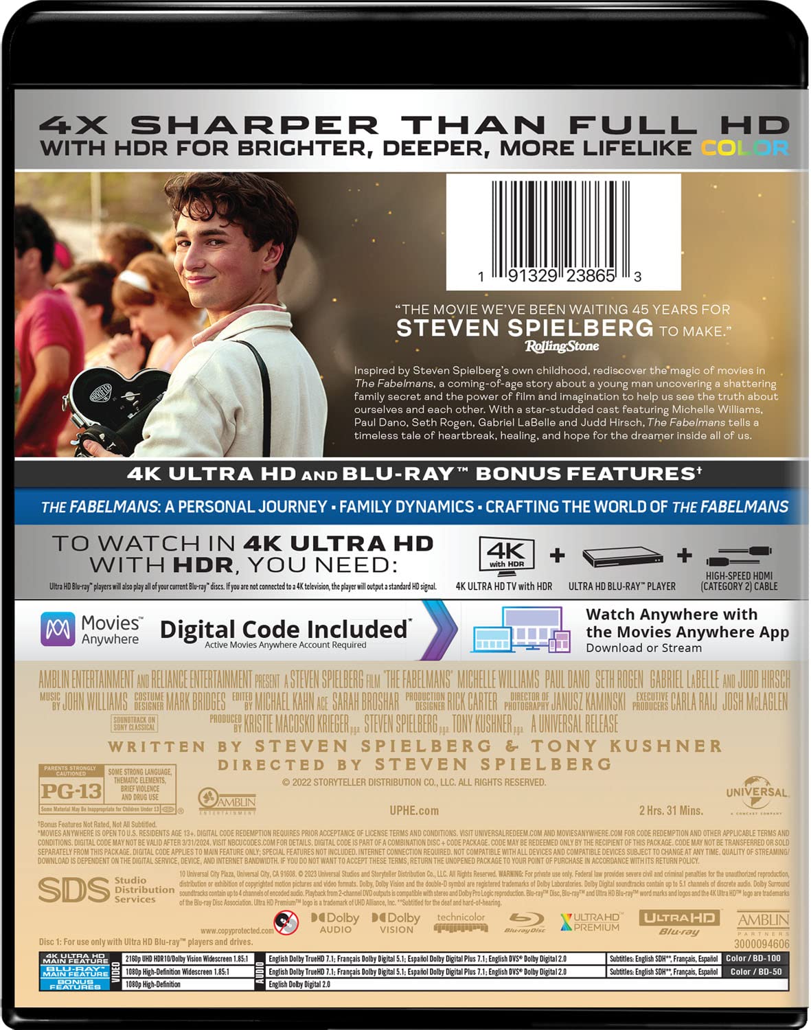 4K Ultra HD + Blu-ray + Digital T30114