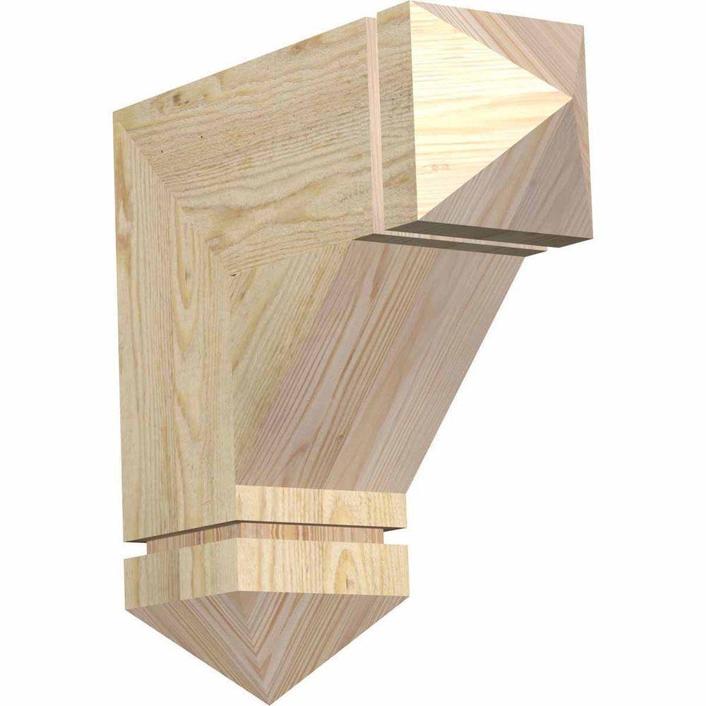 Traditional Rough Sawn Douglas Fir Bracket V4737