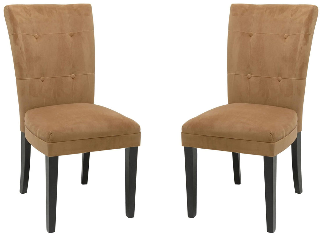 Camel Set of 2 Parsons Chairs G405686