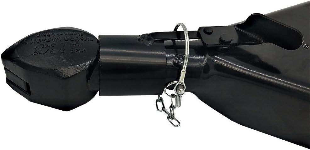 Black A-Frame Trailer Coupler, 2-5/16 Ball Size, 12500Lbs, Pack of 2 Z784253
