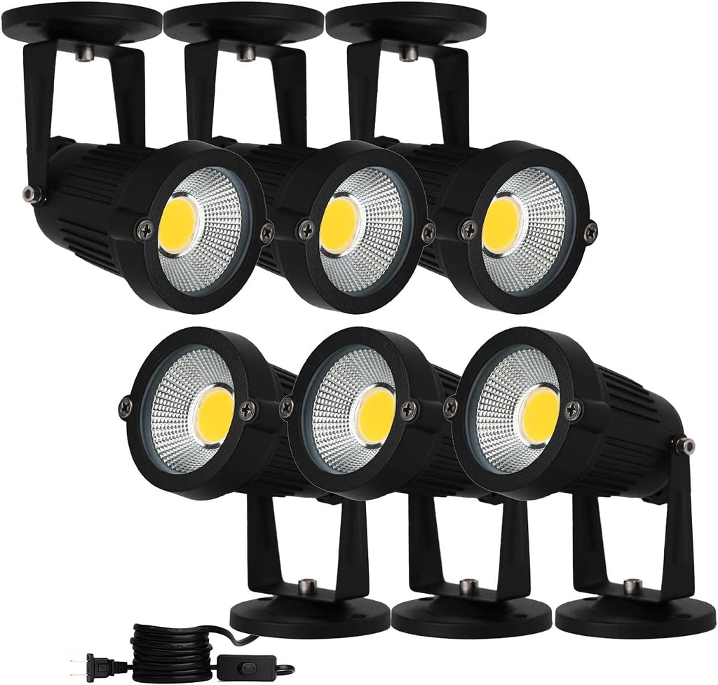 6 Pack 5W LED Spotlight Warm White Q177