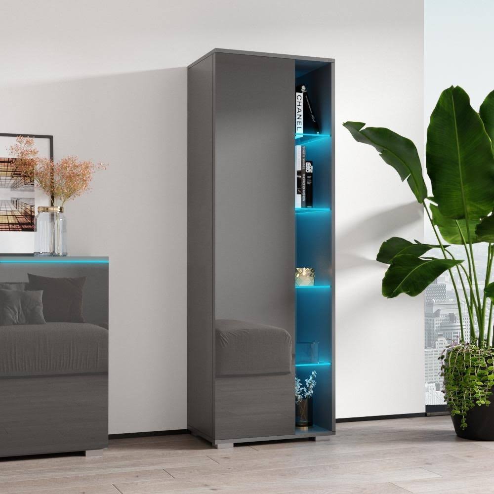 Gray Bookcase O5918