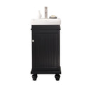 18" Espresso Sink Vanity H60255