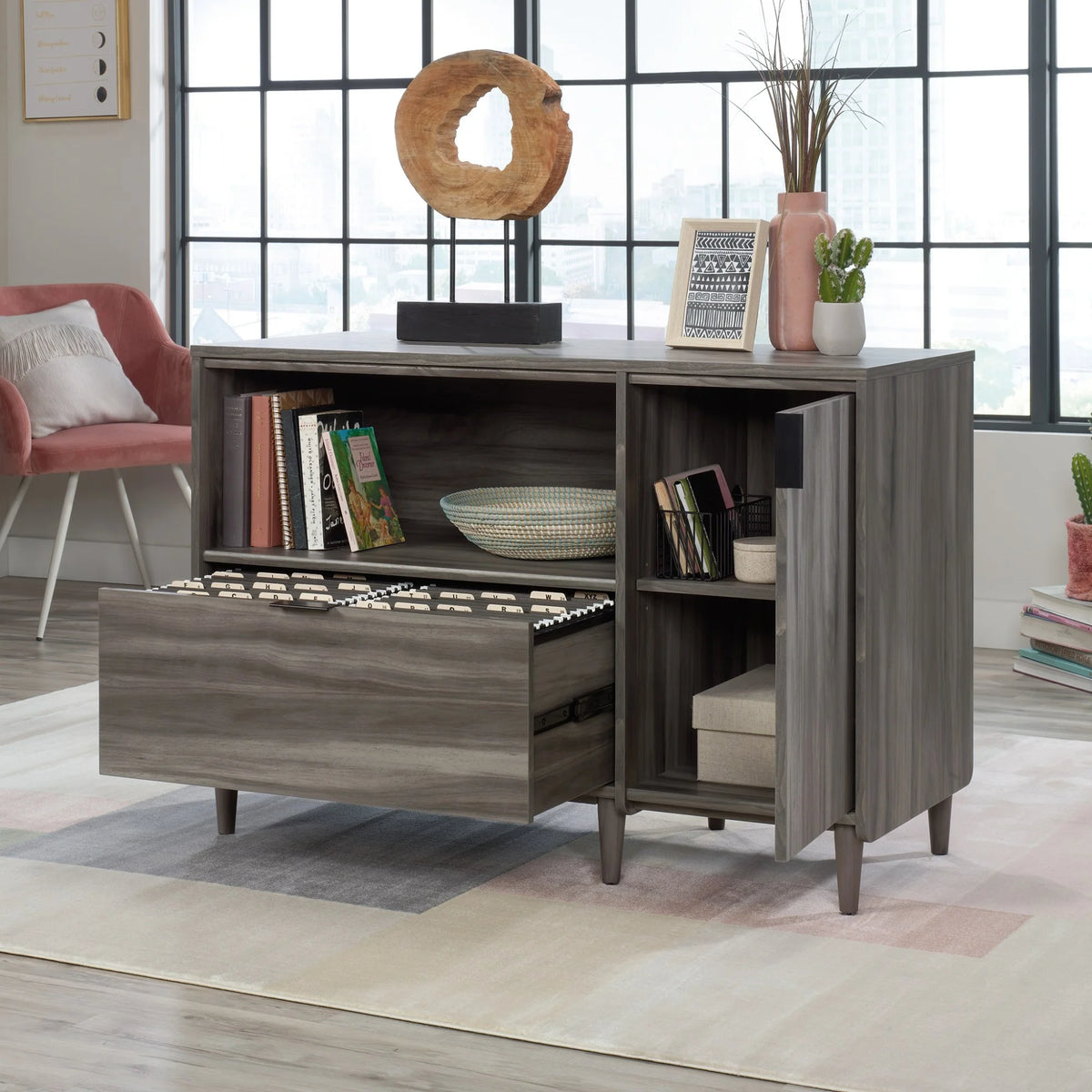 Engineered Wood Credenza E297473