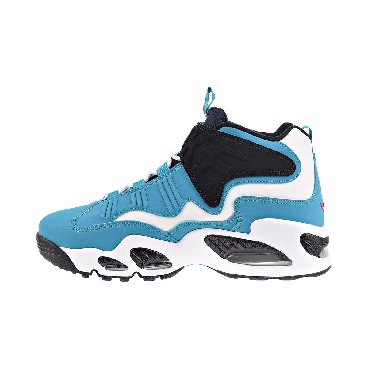 Aqua Marine Black White Men's Shoes H9722