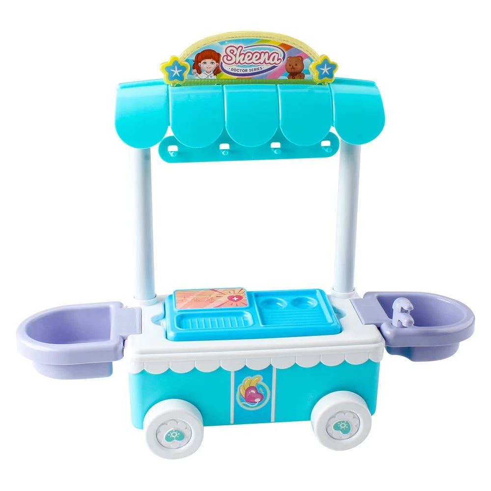 Doctor Kit Surgical Car with Music Kids Play House Educational Role Play Toy T581803