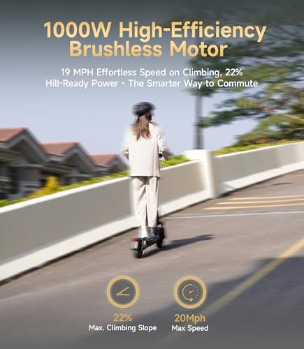 Electric Scooter 20 Mph 30 Miles Foldable U5092