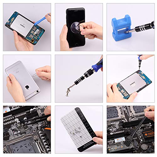 124-Piece Magnetic Precision Screwdriver Set Y8739