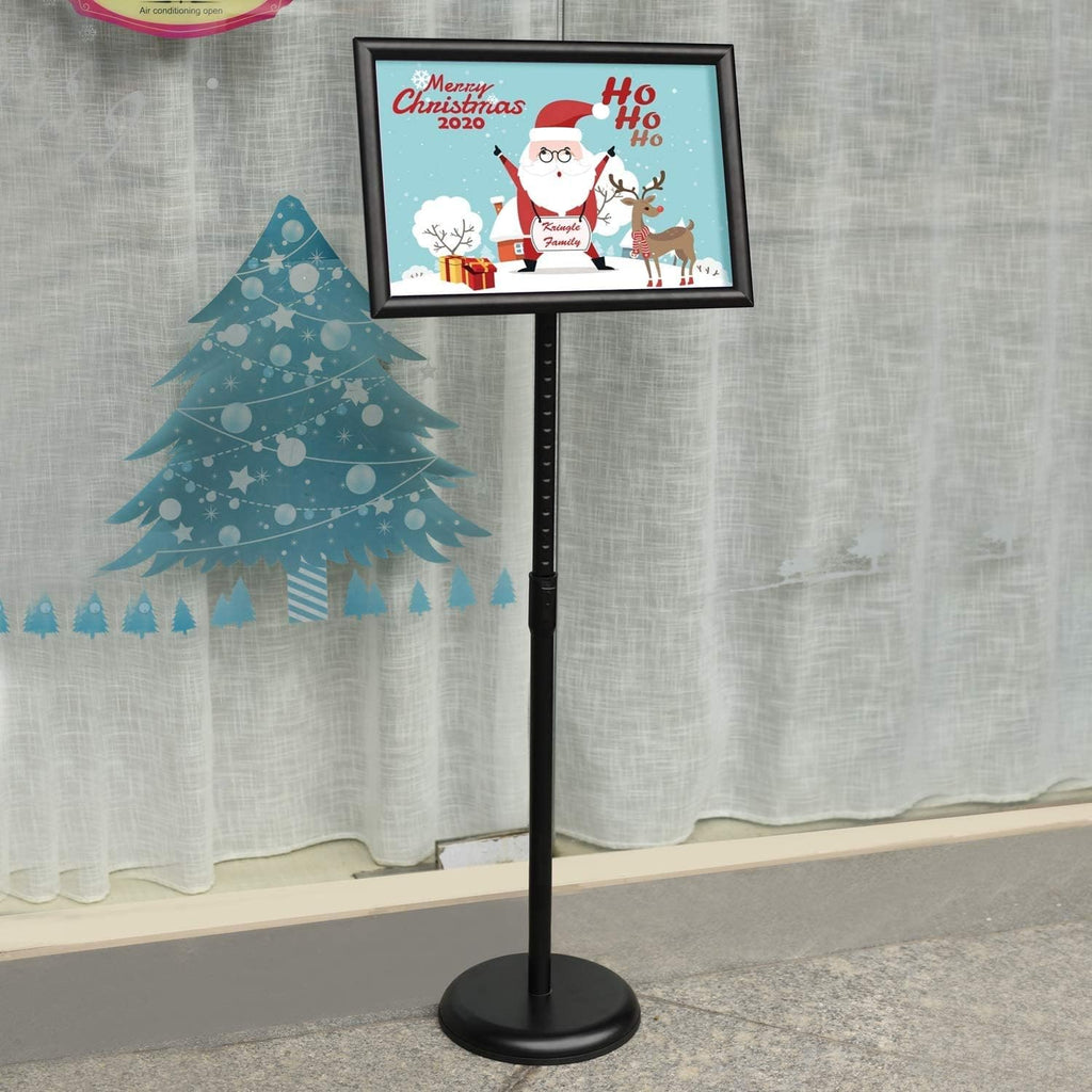 2 Pack Adjustable Sign Stand 8.5x11 Inch Black P668