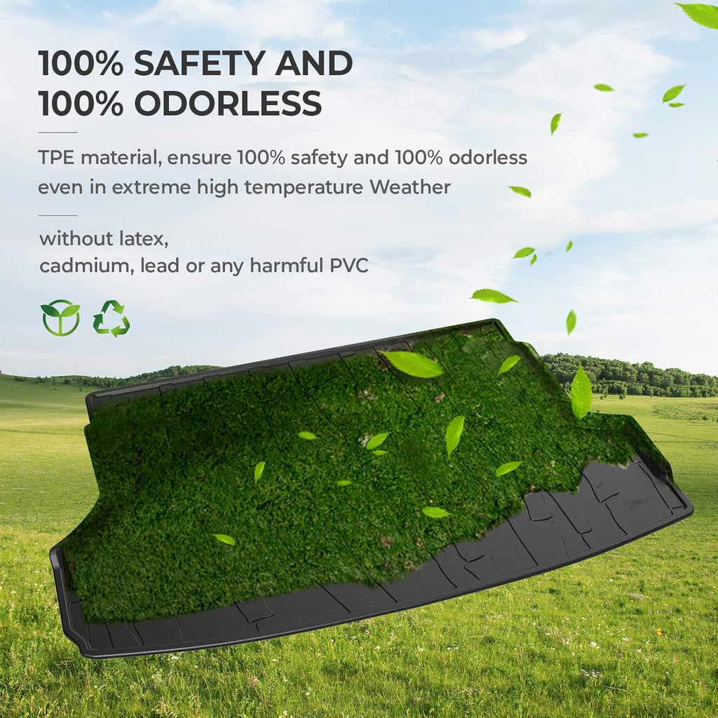 Black All Weather Cargo Trunk Liner Pack of 2 Z728535