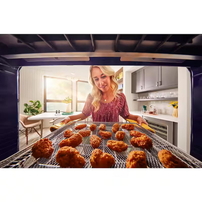 30 in. Electric Wall Oven with Convection Self-Cleaning in White D6280