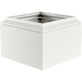 8 in. Aluminum Natchez Capital and Base W1376