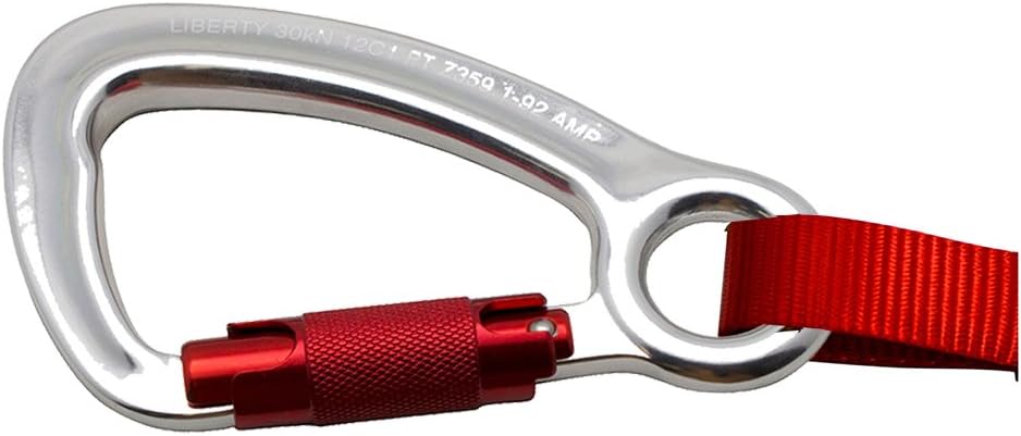 Red Steel Hook Lanyard G20693