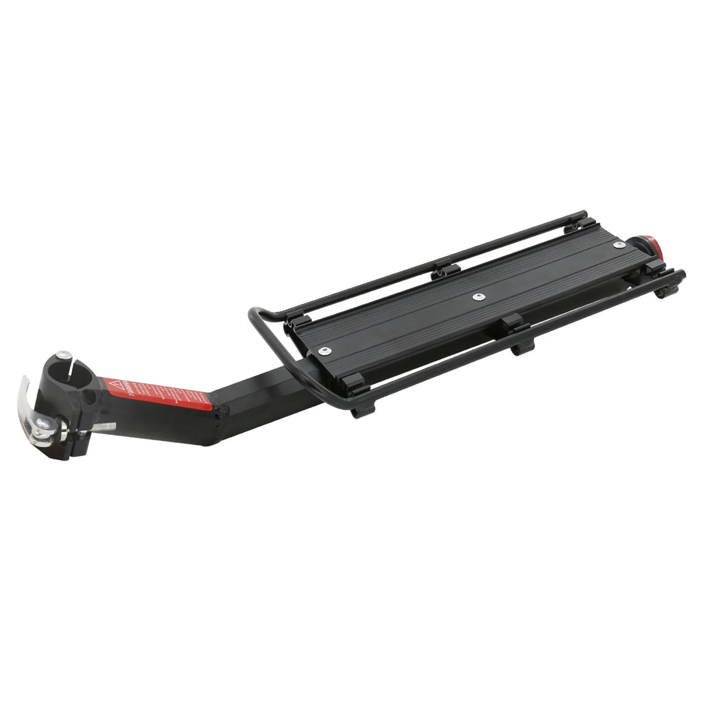 Rear Bike Rack Aluminium Alloy Luggage Carrier with Reflector K381293
