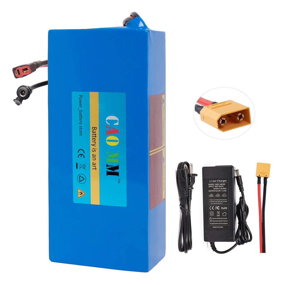 48V 8Ah Lithium Ebike Battery with Charger H2680