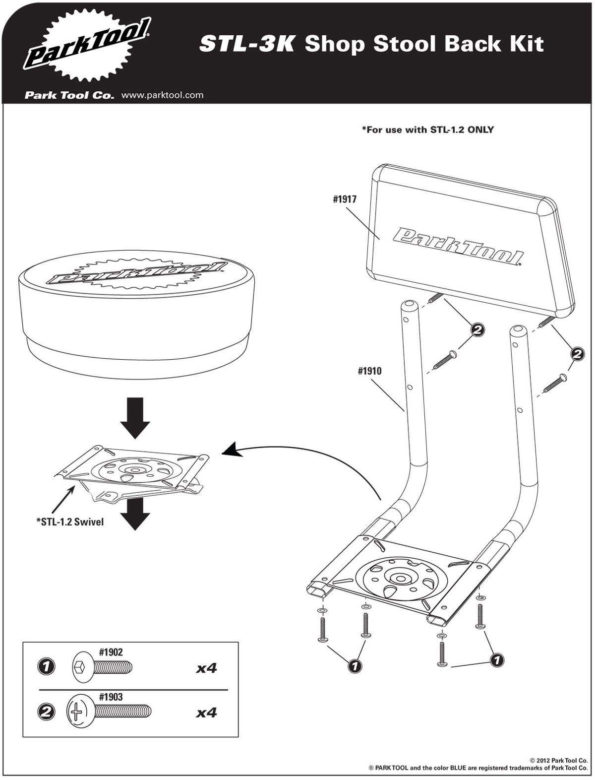 Backrest Kit K27876