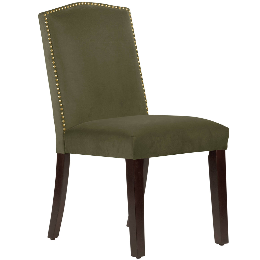Regal Velvet Moss Dining Chair Y502849