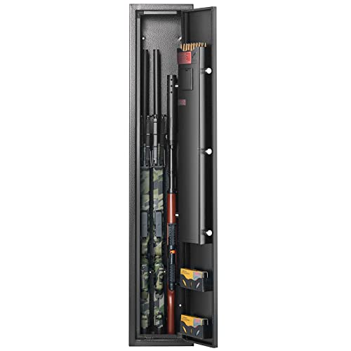 6-8 Rifles Gun Safe with Fingerprint & Digital Keypad Lock L642