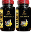 Organic Chia Seed Fiber Capsules 120 Capsules D421